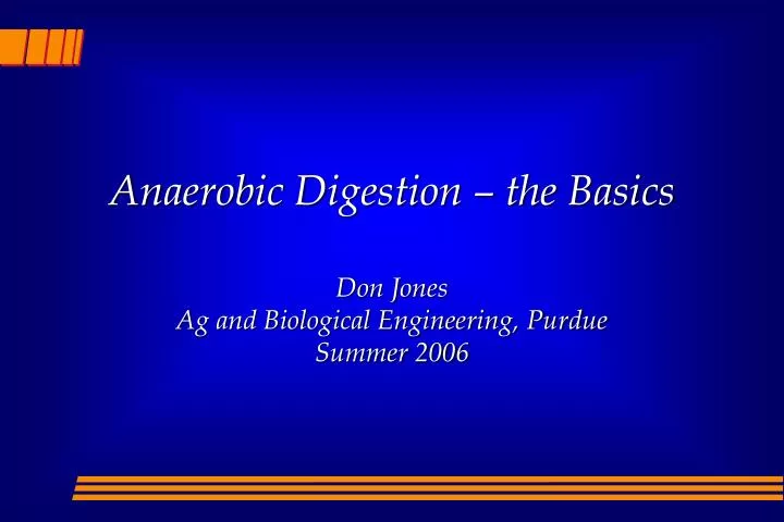 anaerobic digestion the basics