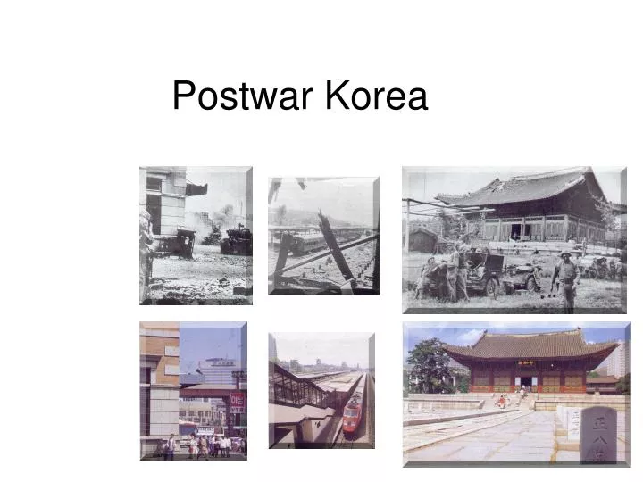postwar korea