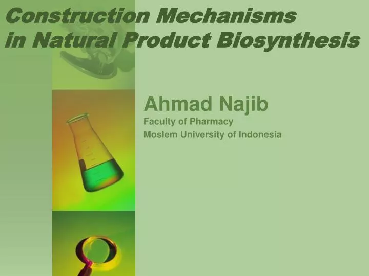 construction mechanisms in natural product biosynthesis