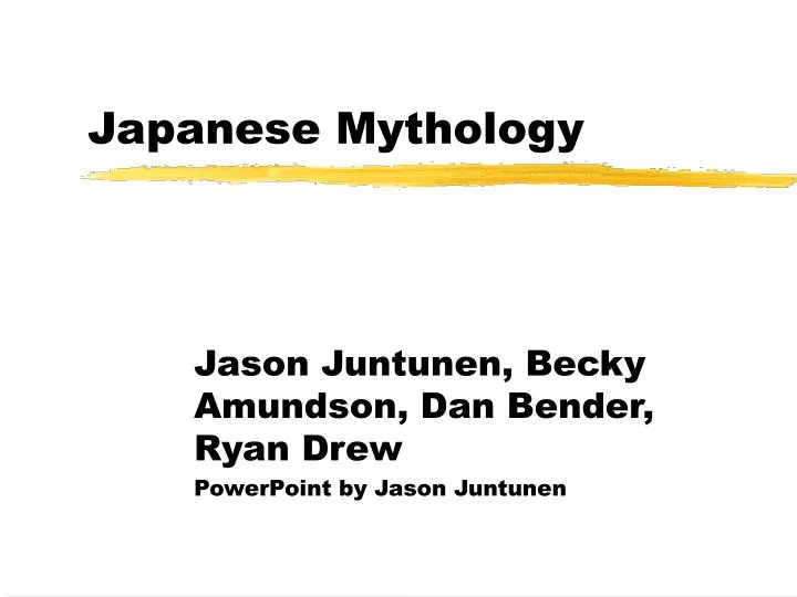 japanese mythology