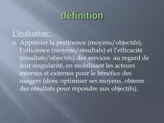 d finition