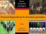 Strumenti diagnostici per la valutazione psicologica - slide 1