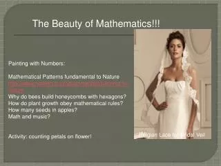 The Beauty of Mathematics!!!
