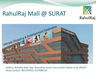 RahulRaj Mall @ SURAT