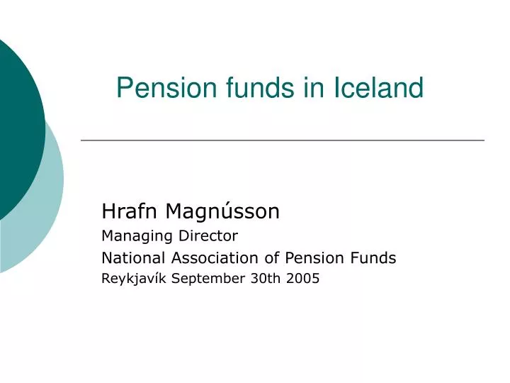 pension funds in iceland