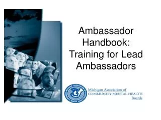 Ambassador Handbook: Training for Lead Ambassadors