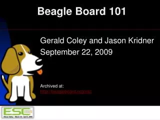Beagle Board 101