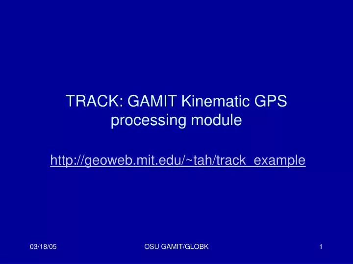 http geoweb mit edu tah track example