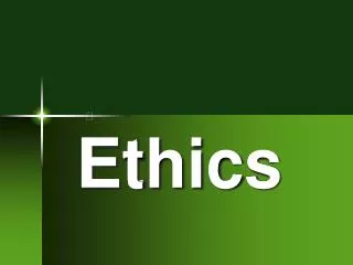 Ethics