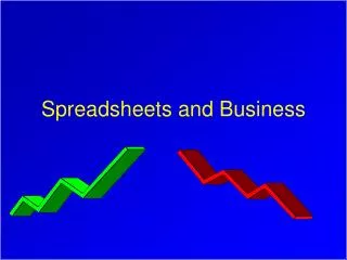 Spreadsheets and Business