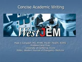 Concise Academic Writing