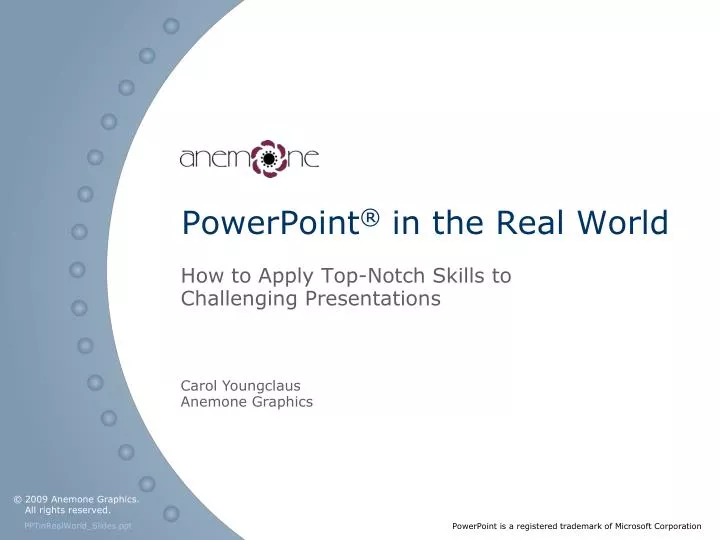 powerpoint in the real world
