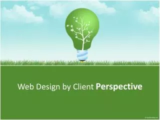 Web Design by Client Perspective