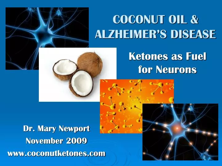 coconut oil alzheimer s disease