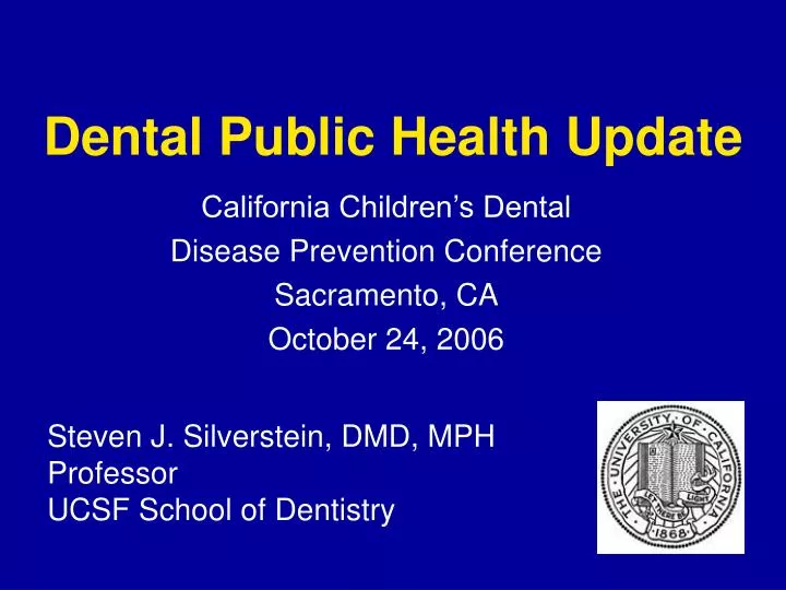 dental public health update