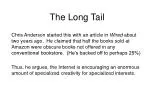 The Long Tail - slide 1