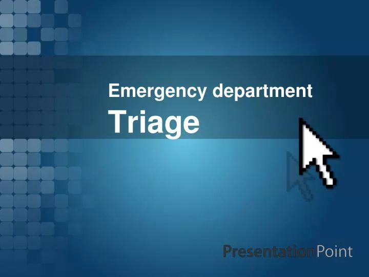emergency department