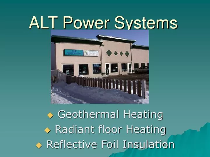 alt power systems