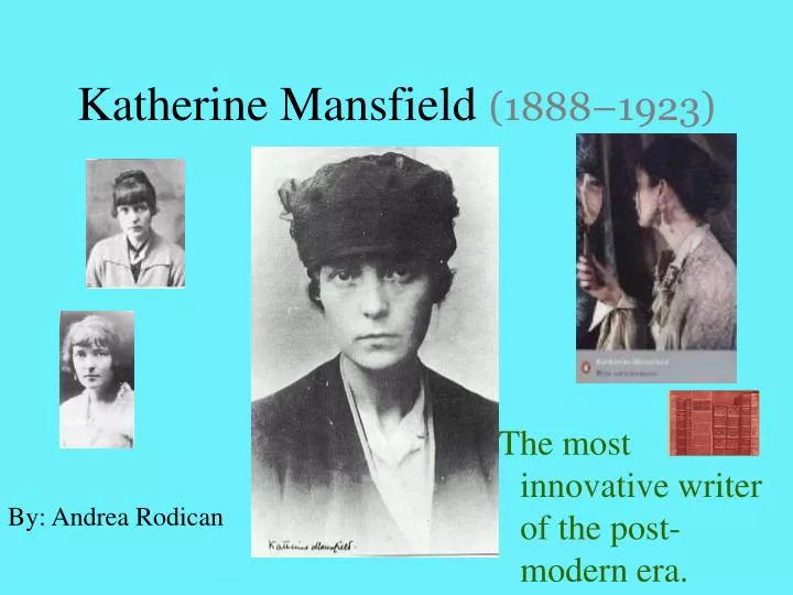 katherine mansfield 1888 1923