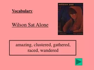 Vocabulary :