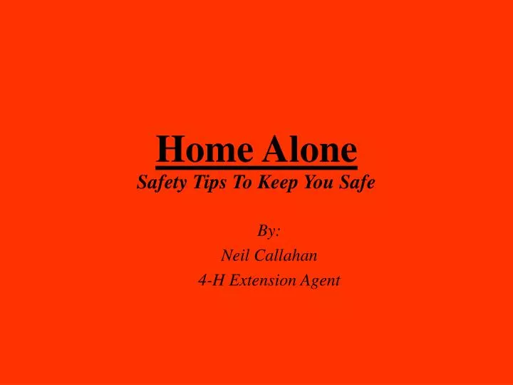 by neil callahan 4 h extension agent