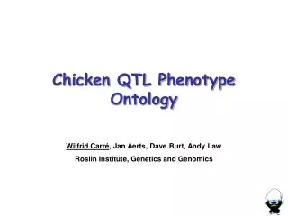 Chicken QTL Phenotype Ontology