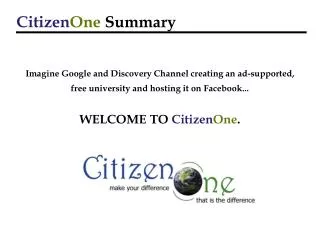 Imagine Google and Discovery Channel creating an ad-supported, free university and hosting it on Facebook... WELCOME TO