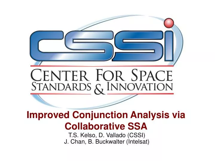improved conjunction analysis via collaborative ssa