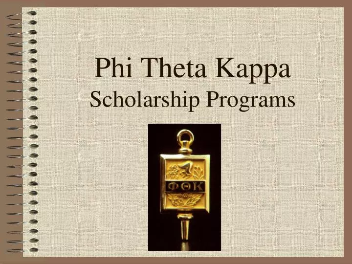 phi theta kappa scholarship programs