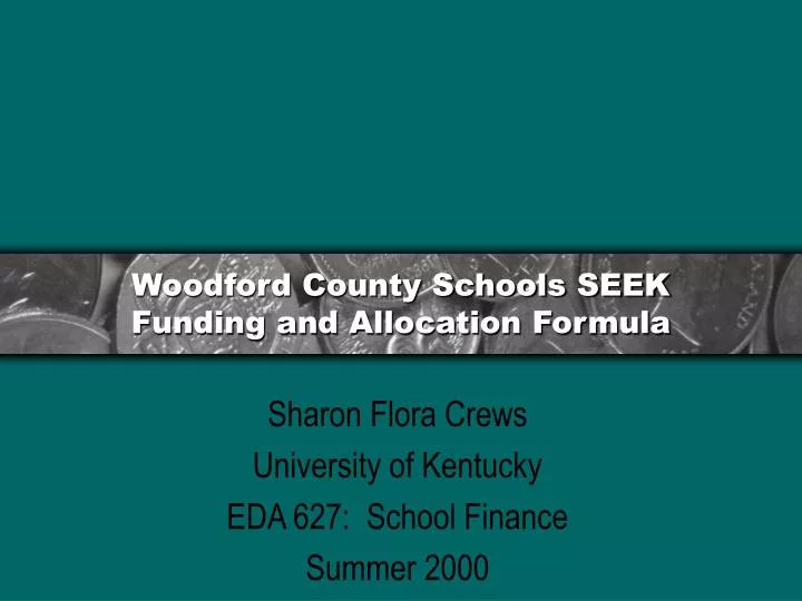 woodford county schools seek funding and allocation formula