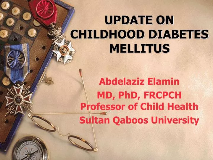 update on childhood diabetes mellitus
