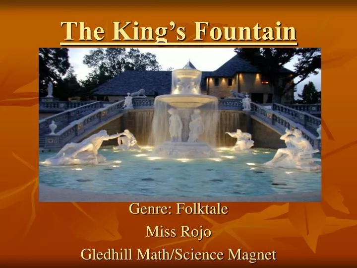 the king s fountain