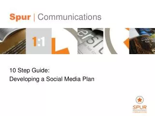 10 Step Guide: Developing a Social Media Plan