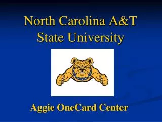 North Carolina A&amp;T State University