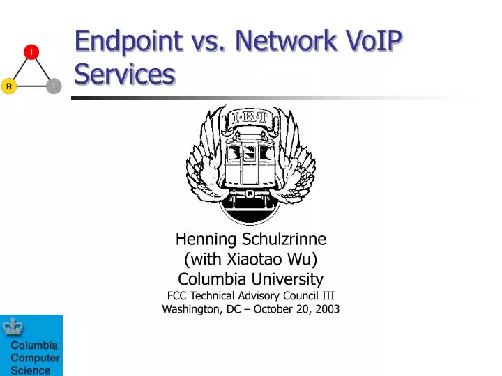 endpoint vs network voip services