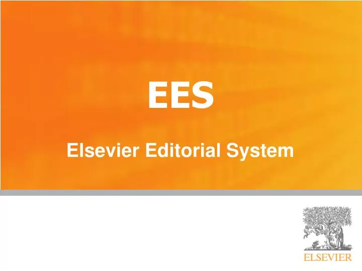 ees elsevier editorial system