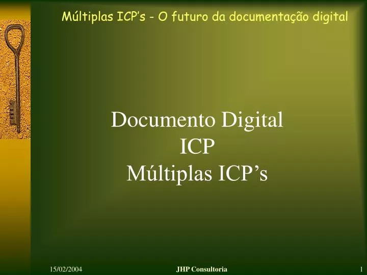 documento digital icp m ltiplas icp s