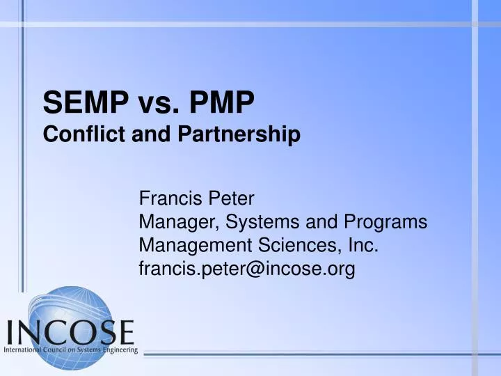 semp vs pmp conflict and partnership