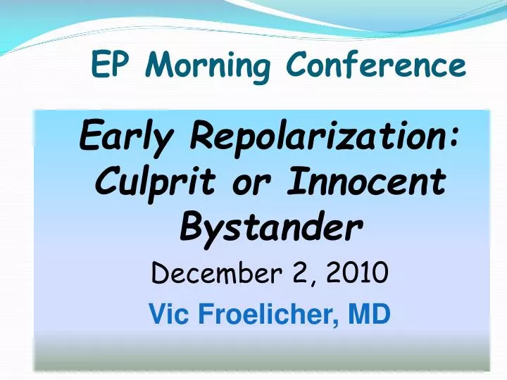 ep morning conference