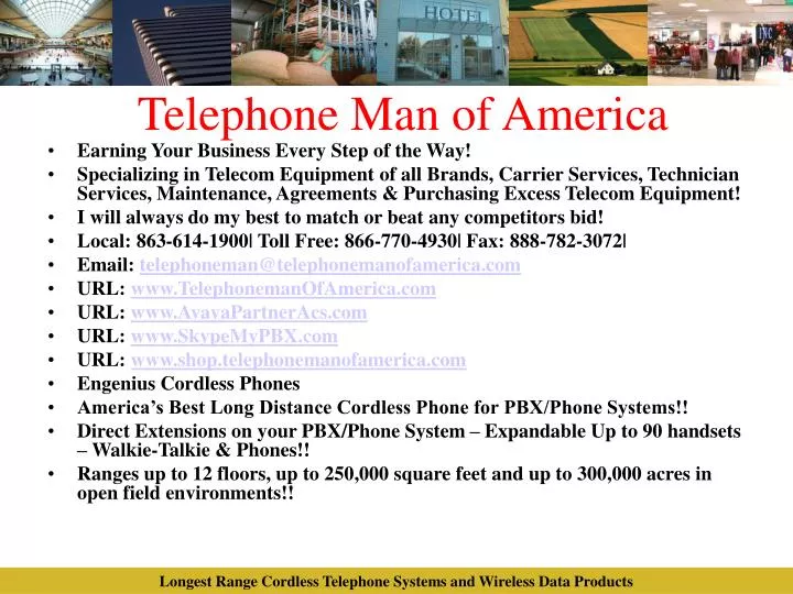 telephone man of america