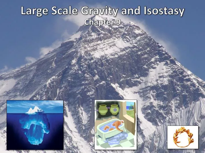 large scale gravity and isostasy