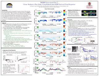 BBHRP Assessment Part 2: Cirrus Radiative Flux Study Using Radar/Lidar/AERI Derived Cloud Properties