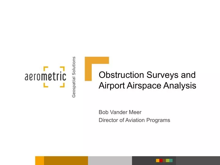 obstruction surveys and airport airspace analysis