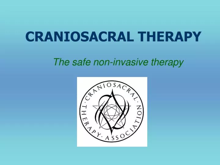 craniosacral therapy