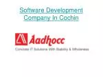 software Development company in cochin - slide 1