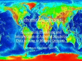Airborne Geophysics: