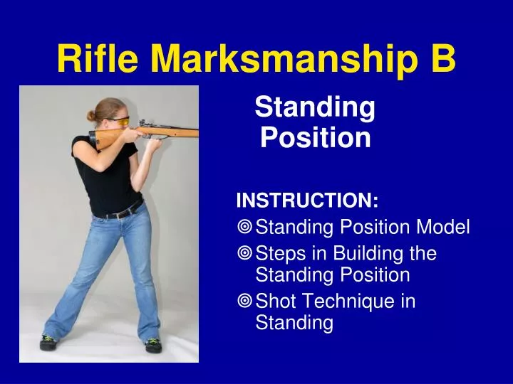rifle marksmanship b