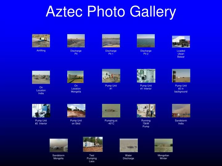 aztec photo gallery
