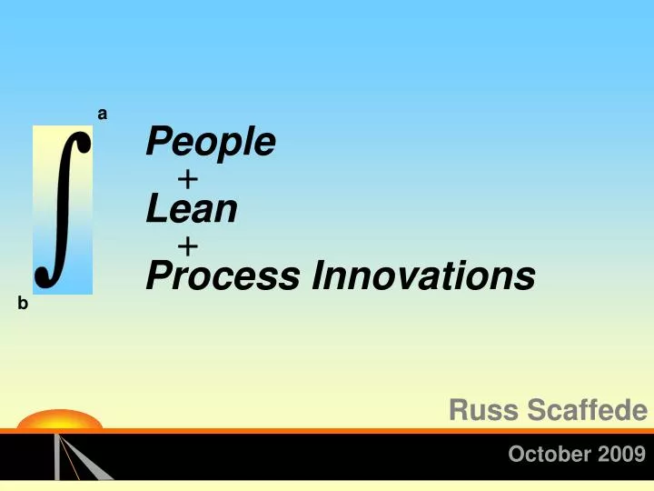 people lean process innovations