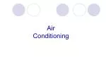 Air Conditioning - slide 1